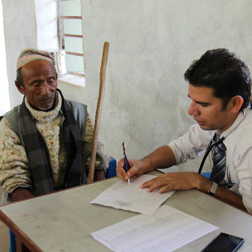 Community work in Nepal