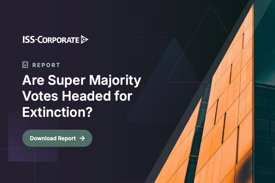 Supermajority Votes: Going Extinct?