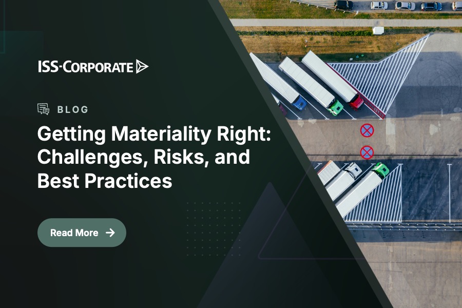 Getting Materiality Right: Challenges, Risks, and Best Practices