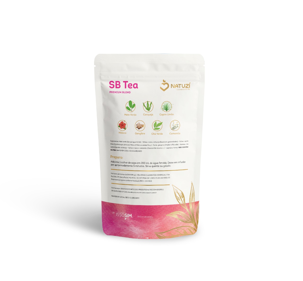 Natuzí - CHÁ SB TEA PREMIUM BLEND 120gr - NATUZÍ