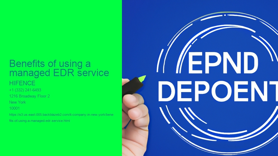Benefits of using a managed EDR service