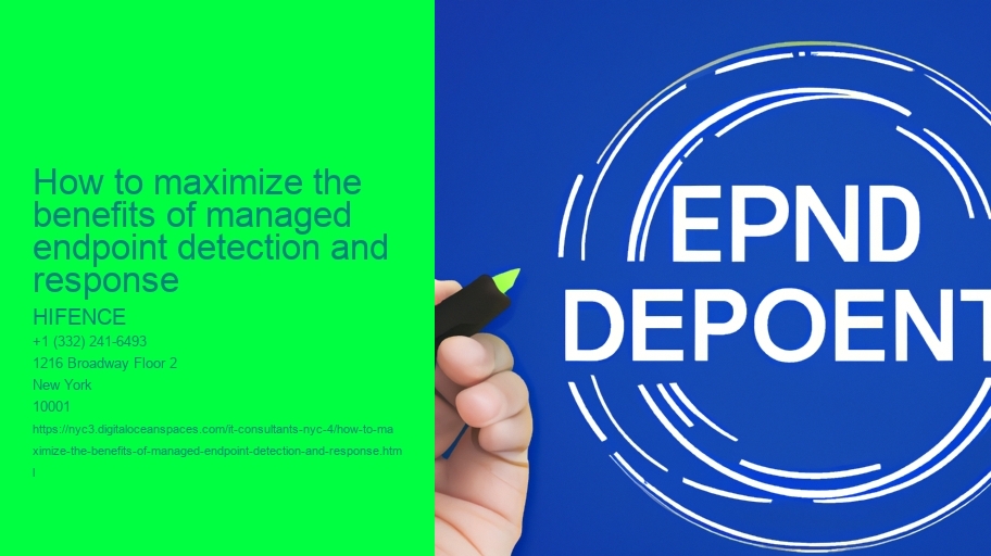 How to maximize the benefits of managed endpoint detection and response