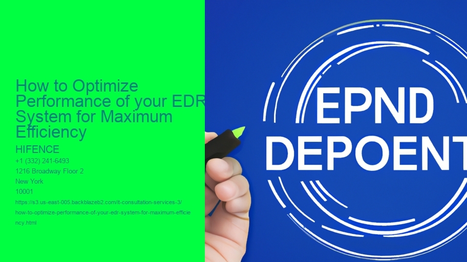 How to Optimize Performance of your EDR System for Maximum Efficiency 