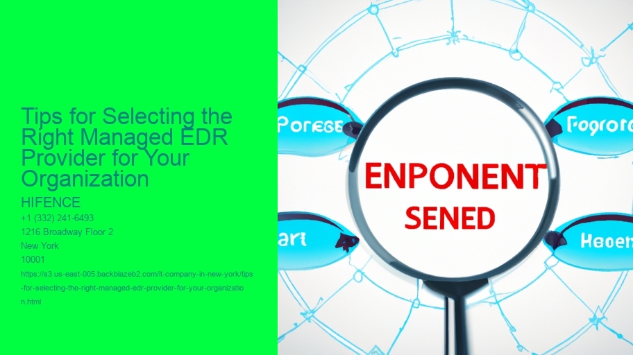 Tips for Selecting the Right Managed EDR Provider for Your Organization 