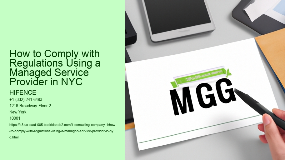 How to Comply with Regulations Using a Managed Service Provider in NYC