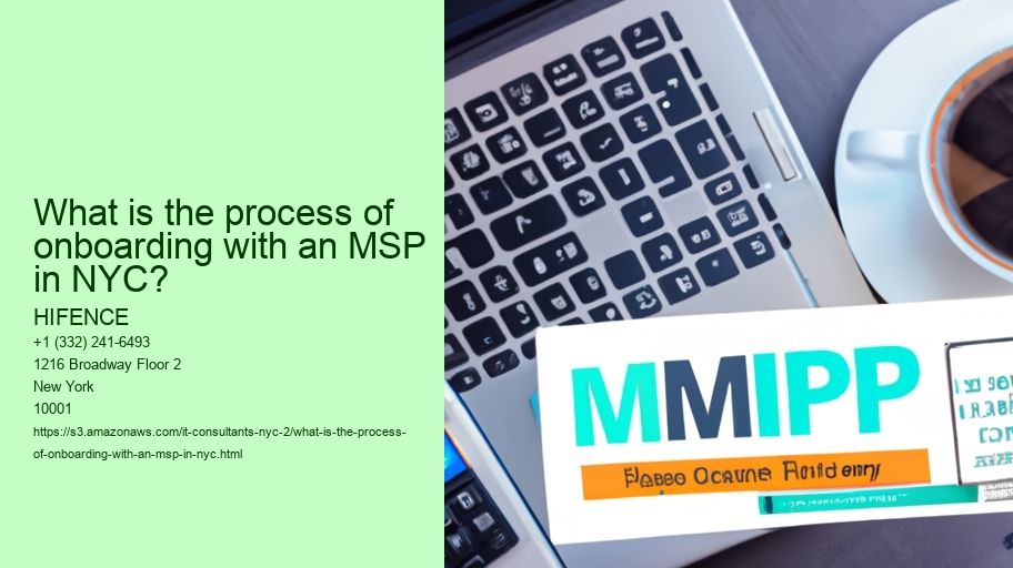 What is the process of onboarding with an MSP in NYC?