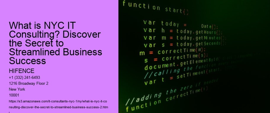What is NYC IT Consulting? Discover the Secret to Streamlined Business Success