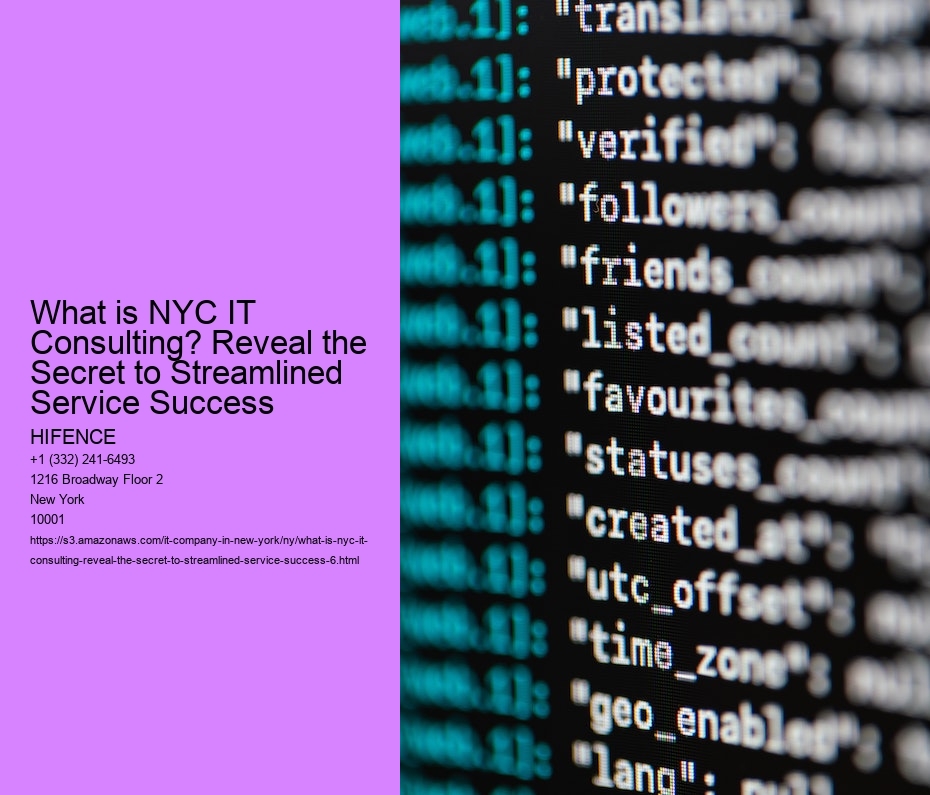 What is NYC IT Consulting? Reveal the Secret to Streamlined Service Success