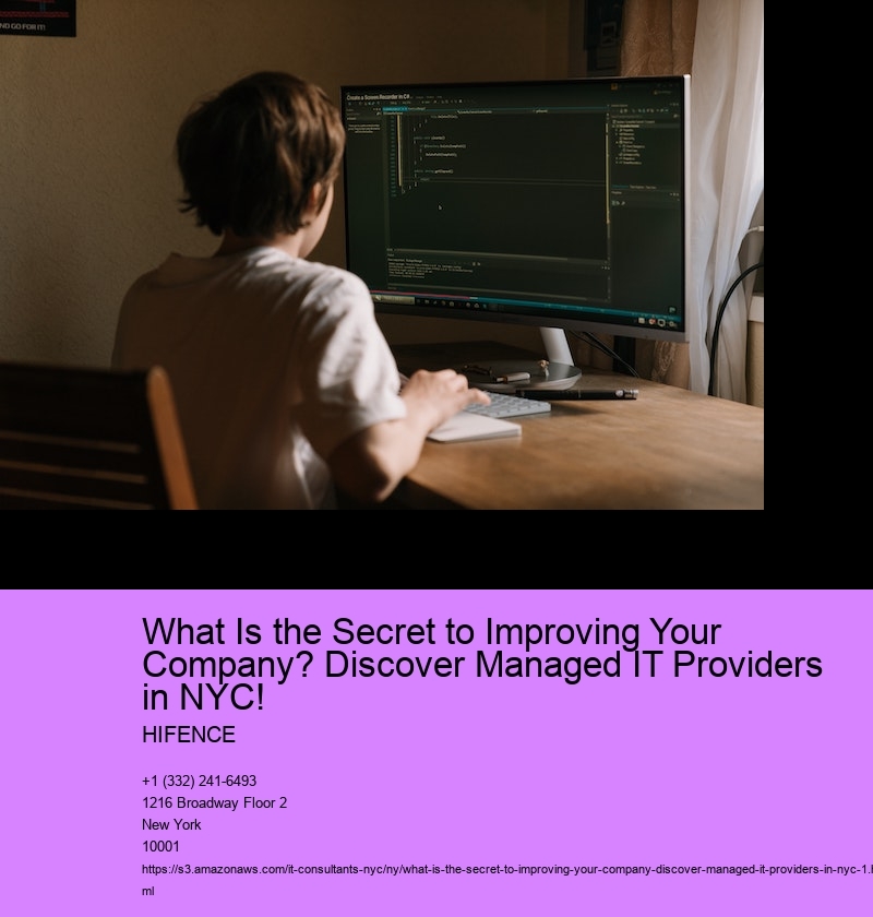 What Is the Secret to Improving Your Company? Discover Managed IT Providers in NYC!
