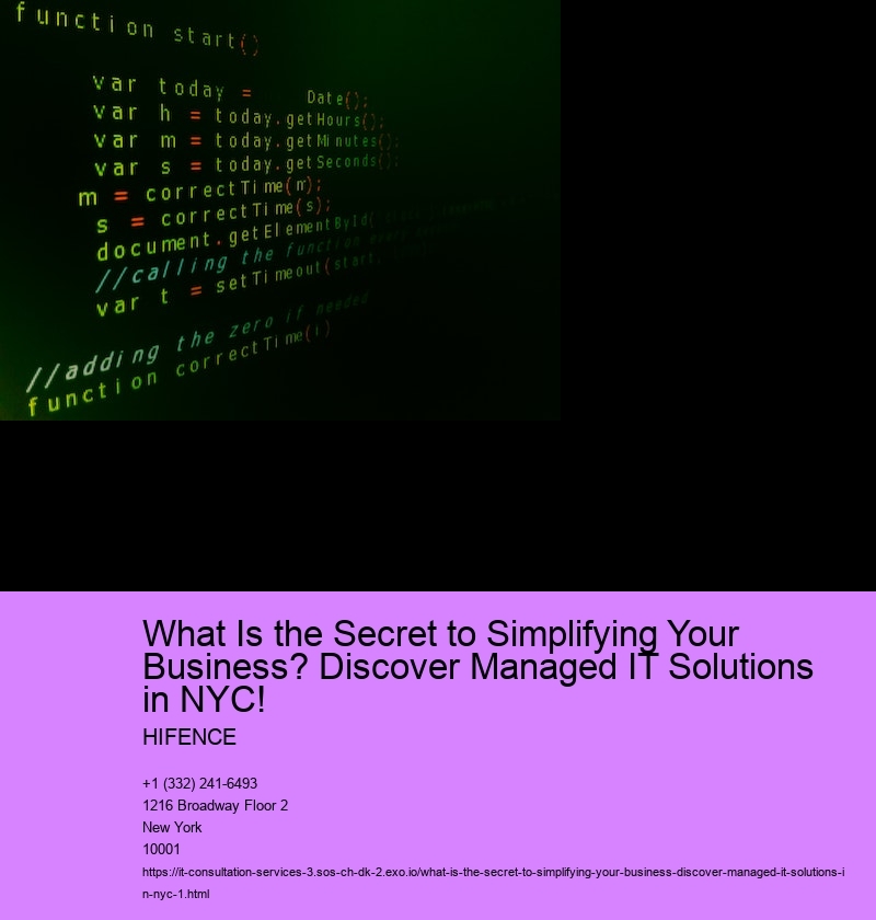 What Is the Secret to Simplifying Your Business? Discover Managed IT Solutions in NYC!