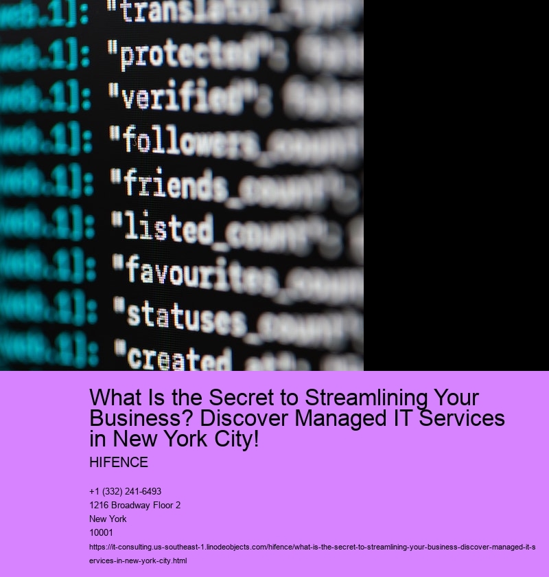 What Is the Secret to Streamlining Your Business? Discover Managed IT Services in New York City!