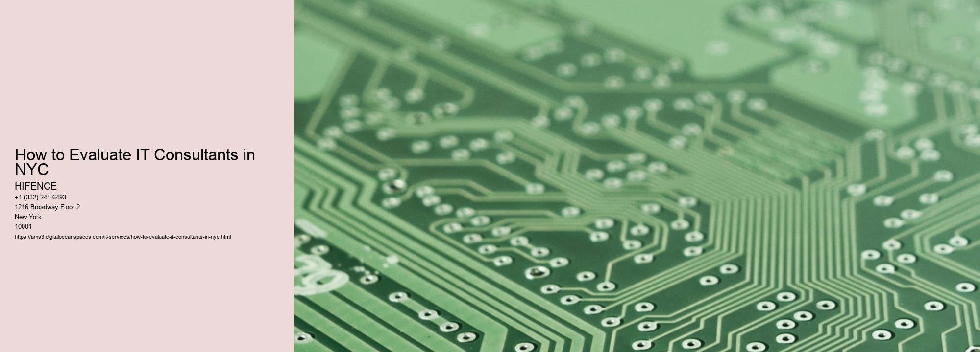 How to Evaluate IT Consultants in NYC