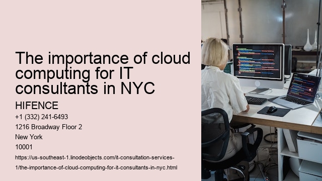 The importance of cloud computing for IT consultants in NYC