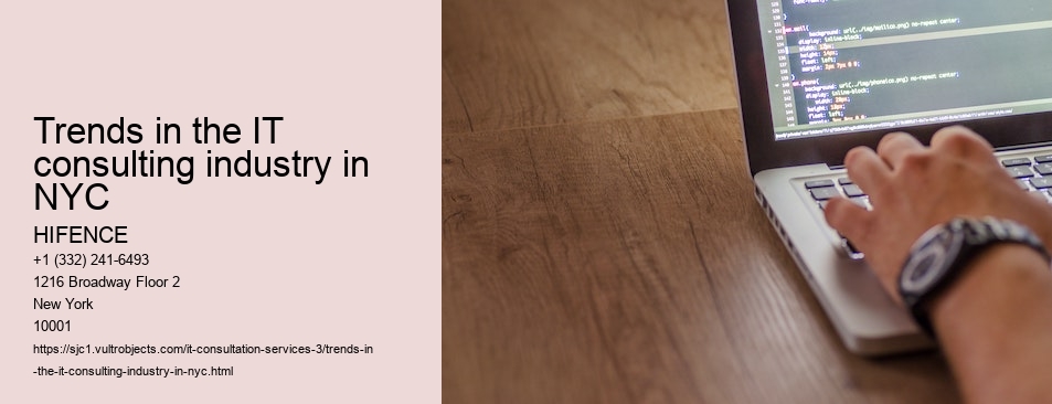 Trends in the IT consulting industry in NYC