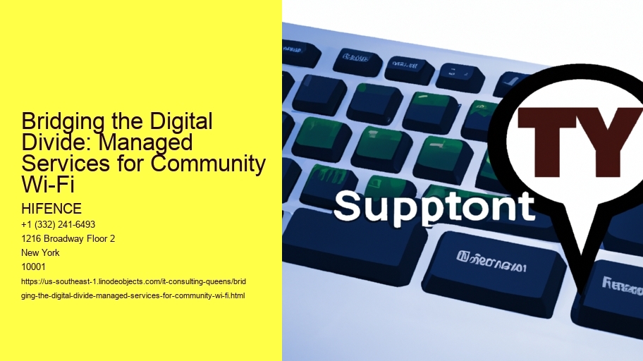Bridging the Digital Divide: Managed Services for Community Wi-Fi