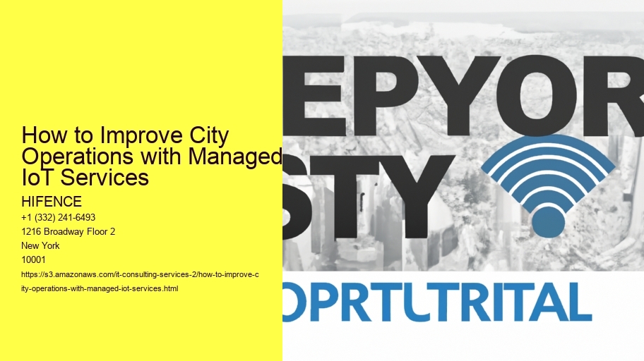 How to Improve City Operations with Managed IoT Services