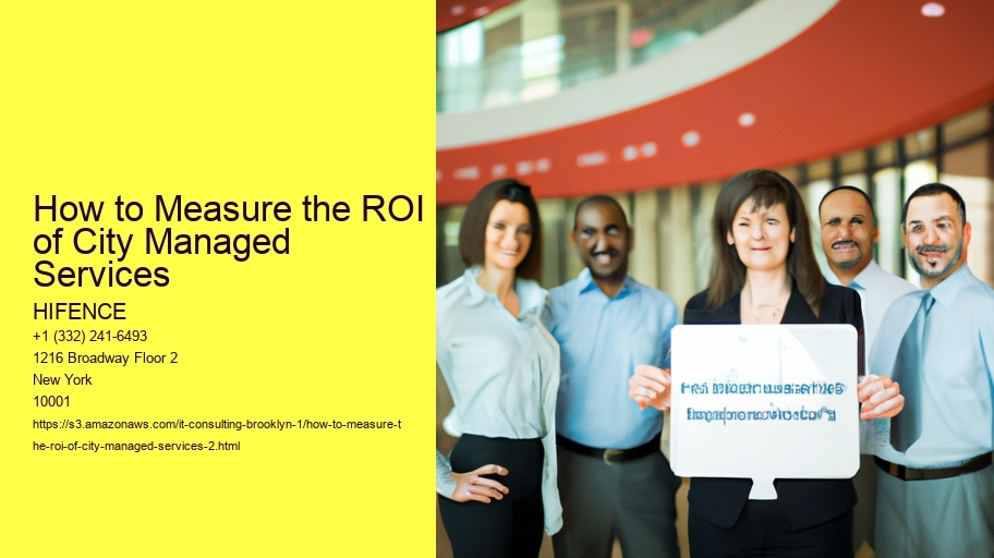 How to Measure the ROI of City Managed Services