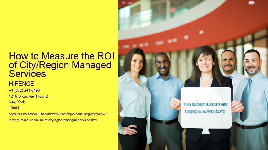 How to Measure the ROI of City/Region Managed Services