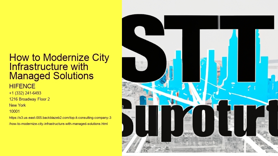 How to Modernize City Infrastructure with Managed Solutions