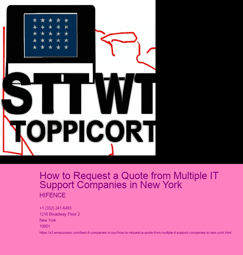 How to Request a Quote from Multiple IT Support Companies in New York