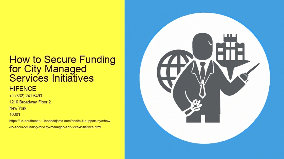 How to Secure Funding for City Managed Services Initiatives