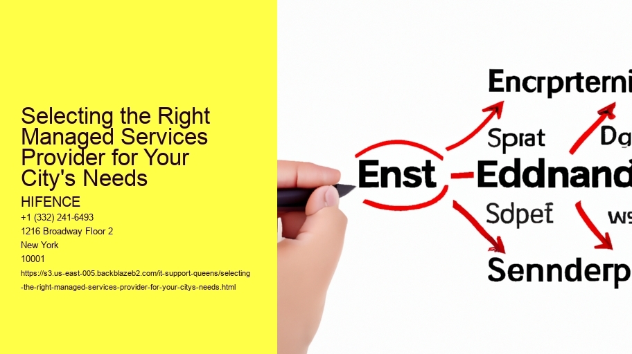 Selecting the Right Managed Services Provider for Your City's Needs