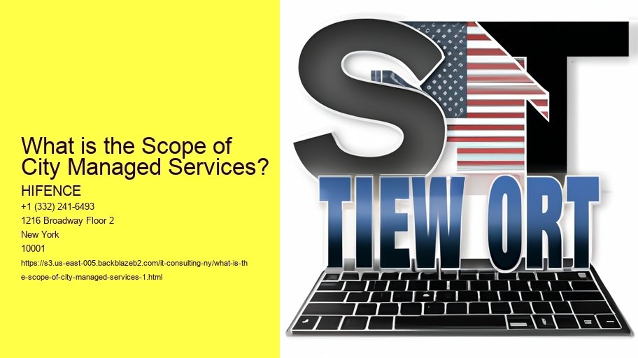 What is the Scope of City Managed Services?
