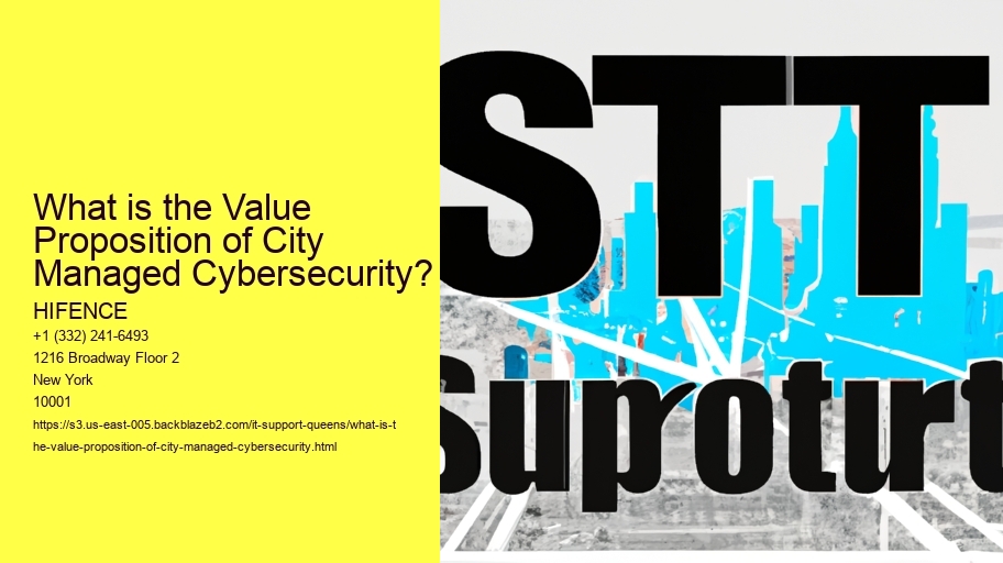 What is the Value Proposition of City Managed Cybersecurity?