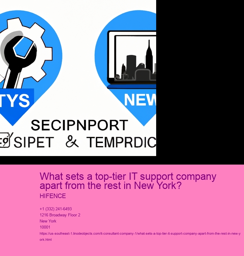 What sets a top-tier IT support company apart from the rest in New York?