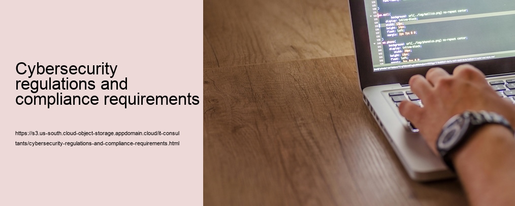 Cybersecurity regulations and compliance requirements 