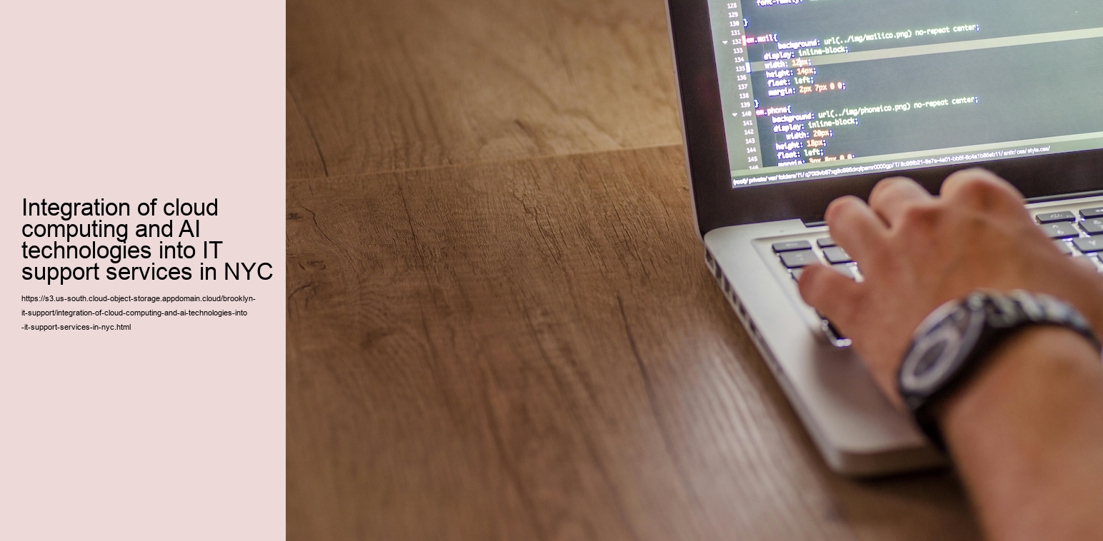 Integration of cloud computing and AI technologies into IT support services in NYC