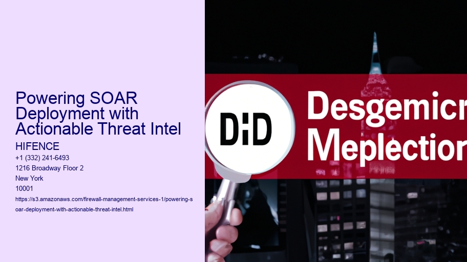 Powering SOAR Deployment with Actionable Threat Intel