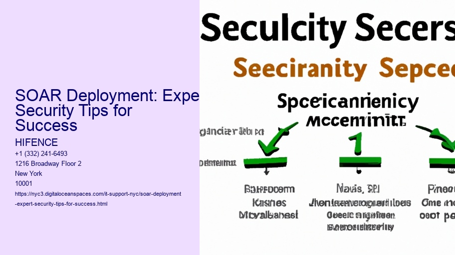 SOAR Deployment: Expert Security Tips for Success