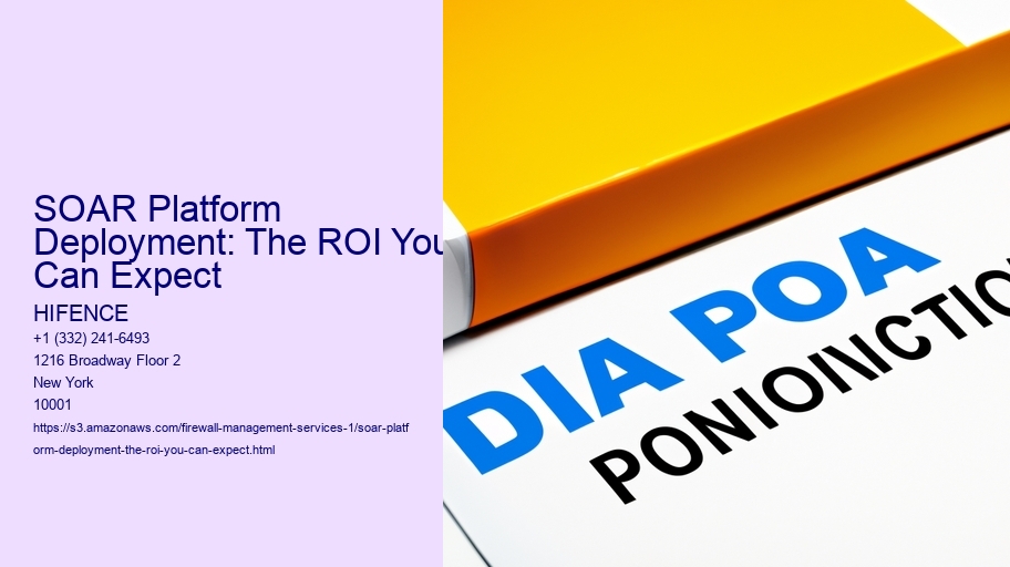 SOAR Platform Deployment: The ROI You Can Expect