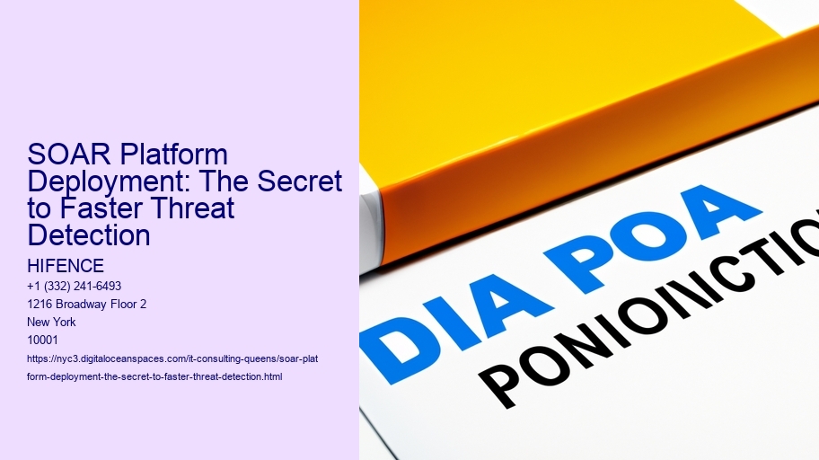 SOAR Platform Deployment: The Secret to Faster Threat Detection
