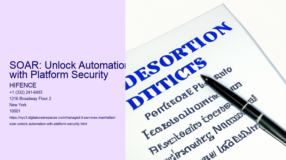 SOAR: Unlock Automation with Platform Security