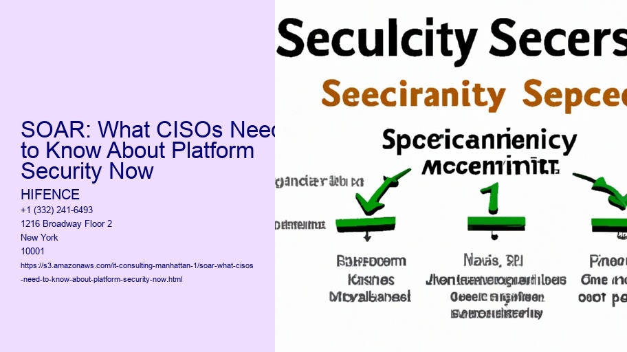 SOAR: What CISOs Need to Know About Platform Security Now