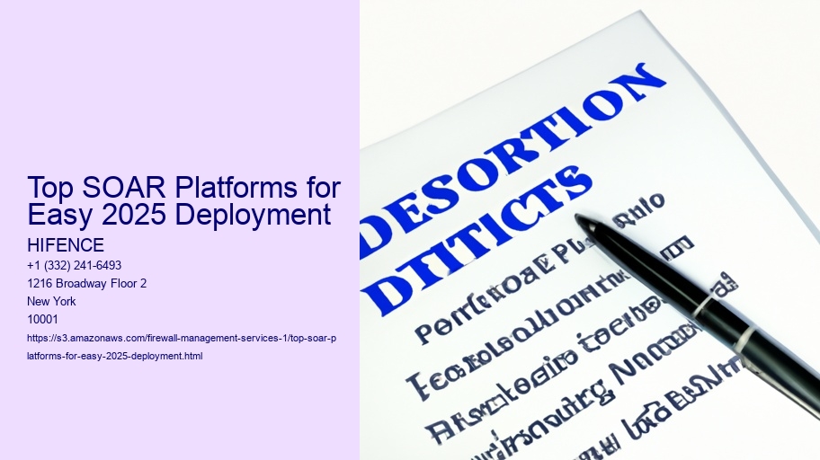 Top SOAR Platforms for Easy 2025 Deployment