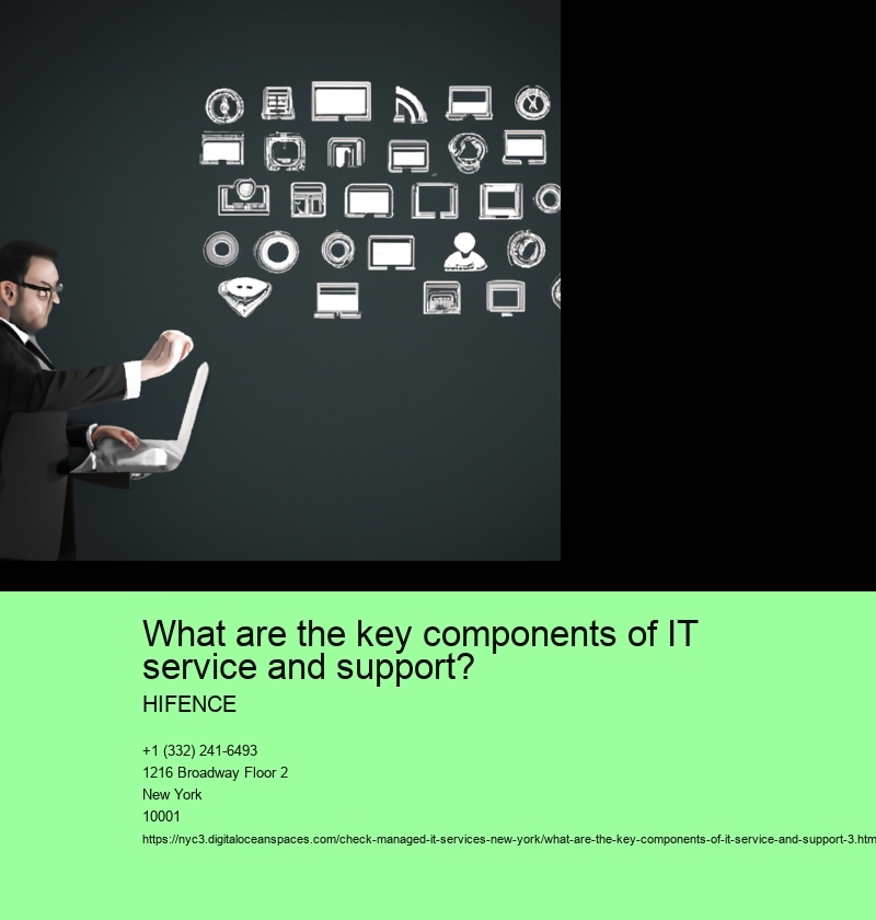 What are the key components of IT service and support?