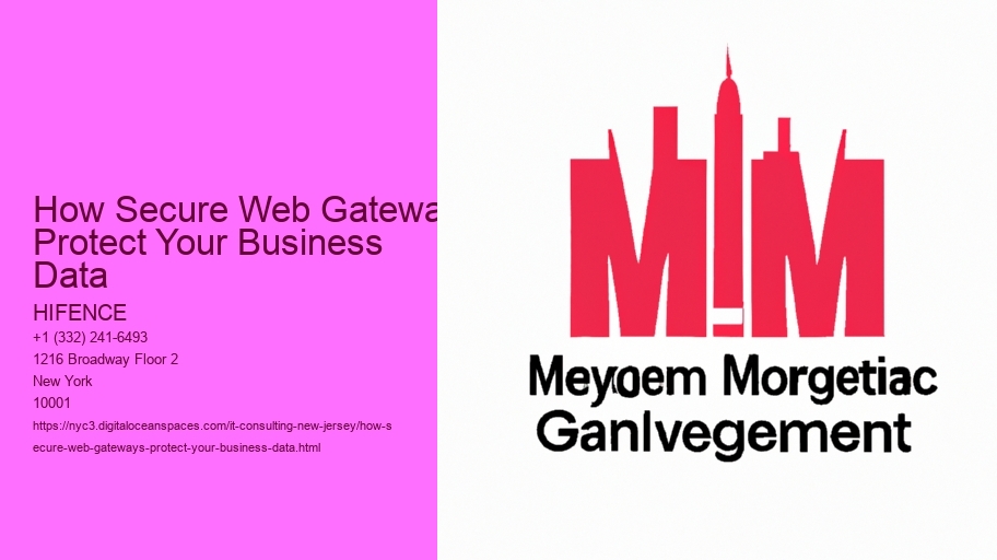 How Secure Web Gateways Protect Your Business Data