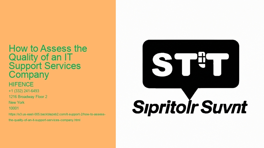 How to Assess the Quality of an IT Support Services Company