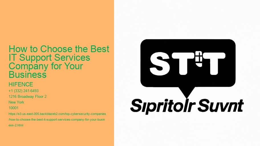 How to Choose the Best IT Support Services Company for Your Business