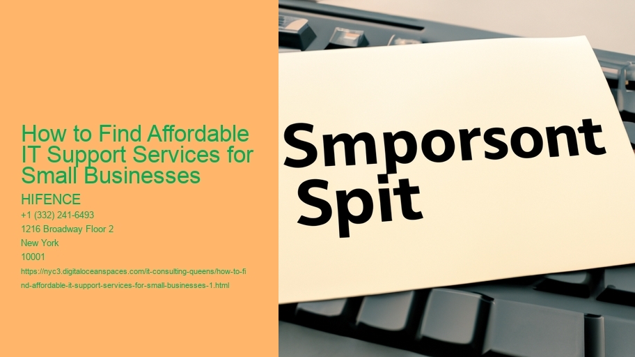 How to Find Affordable IT Support Services for Small Businesses