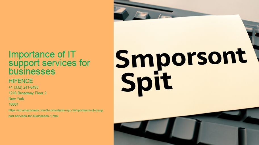 Importance of IT support services for businesses