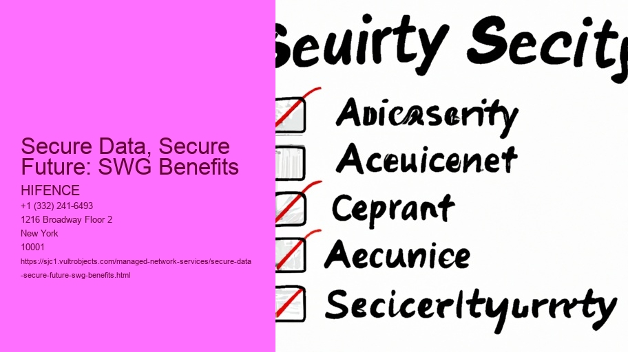 Secure Data, Secure Future: SWG Benefits