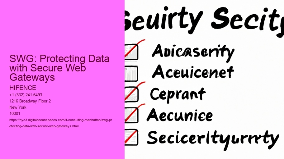 SWG: Protecting Data with Secure Web Gateways