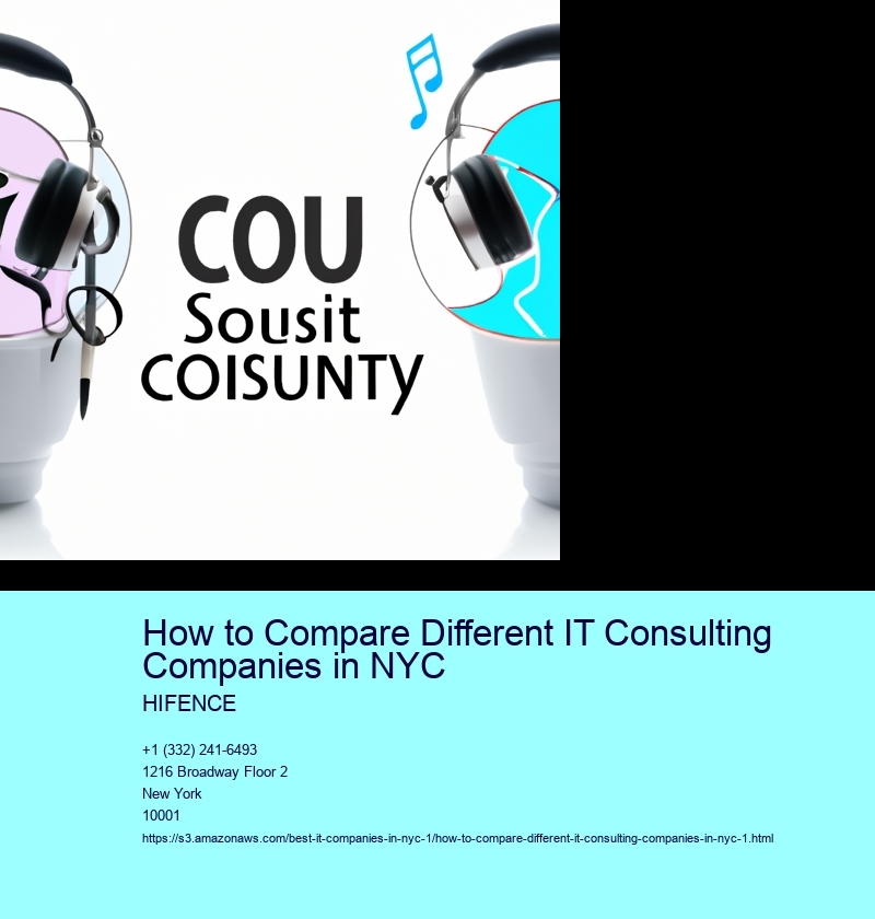 How to Compare Different IT Consulting Companies in NYC