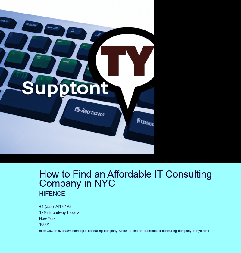 How to Find an Affordable IT Consulting Company in NYC