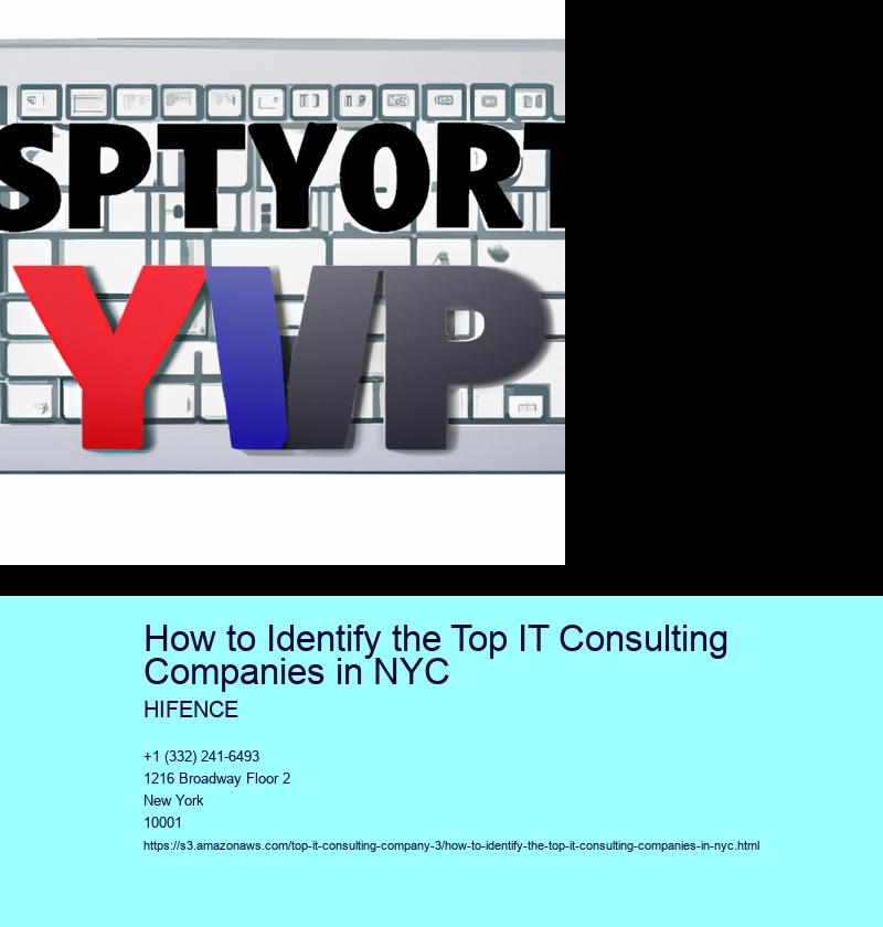How to Identify the Top IT Consulting Companies in NYC