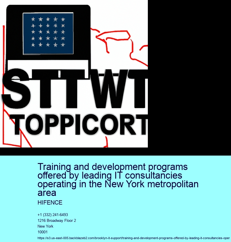 Training and development programs offered by leading IT consultancies operating in the New York metropolitan area